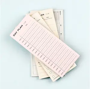 Weekly and daily to do list sticky memo pad