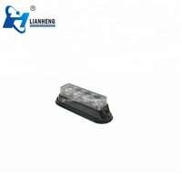 4 luces LED estroboscópicas/tablero/escritorio de advertencia para ambulancias camiones de bomberos y motocicletas 12/24VDC luces de seguridad certificadas CE
