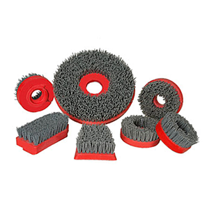 5 brosses de polissage, pour polisseuse, en diamant, métal, granit - Product Image 1