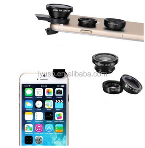 Lente Universal 3 en 1 NICOUSBN133 para Teléfono Móvil, Lente <span class=keywords><strong>Ojo</strong></span> <span class=keywords><strong>de</strong></span> Pez, Gran Angular y Macro - Product Image 4