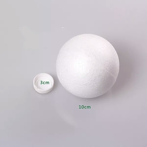 Bolas grandes de poliestireno para decoração, venda no atacado