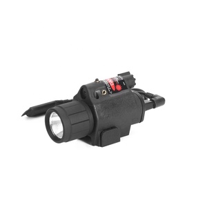 Luger Chất lượng cao Red Laser Sight và LED đèn pin với 20 mét núi Flash Light Combo - Product Image 5