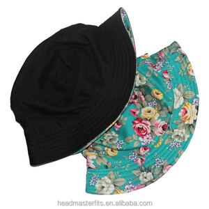 Personnalisé vêtements pour dames cypress hill terry serviette <span class=keywords><strong>emoji</strong></span> drôle imprimer floral hawii seau <span class=keywords><strong>chapeau</strong></span> avec de la ficelle - Product Image 4