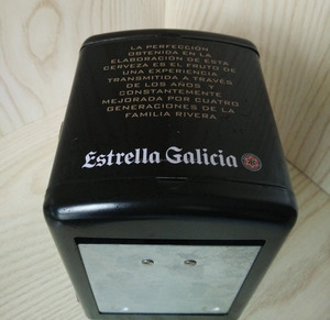 Estrella Galicia negro sostenedor de la servilleta con el acrílico beer forma Holder menú - Product Image 4