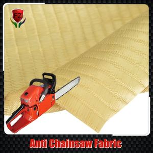 Jaune anti tronçonneuse <span class=keywords><strong>textile</strong></span> 100% para <span class=keywords><strong>aramide</strong></span> tissé tissu pour une protection sûre - Product Image 5