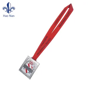 Üretici sıcak satış yüksek kalite ucuz özel madalya boyun şerit