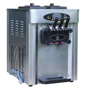 Machine de distribution de crème glacée sur pied, distributeur Commercial pour yaourt, glaces et service souples, en vente