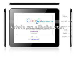 9.7 pulgadas quad core tablet pc <span class=keywords><strong>google</strong></span> <span class=keywords><strong>android</strong></span> 4.2 de doble cámara 0.3MP mp bluetooth GPS tablet pc - Product Image 5