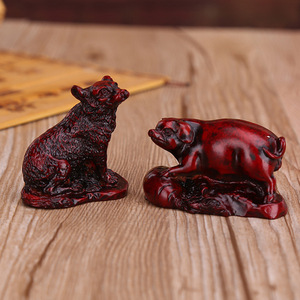 Ornement de singe en résine de style <span class=keywords><strong>Feng</strong></span> <span class=keywords><strong>Shui</strong></span>, <span class=keywords><strong>horoscope</strong></span> chinois, 12 signes du zodiaque, décoration de la maison - Product Image 5