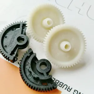 POM-engranaje de plástico de nailon, engranaje personalizado, piezas de plástico hdpe