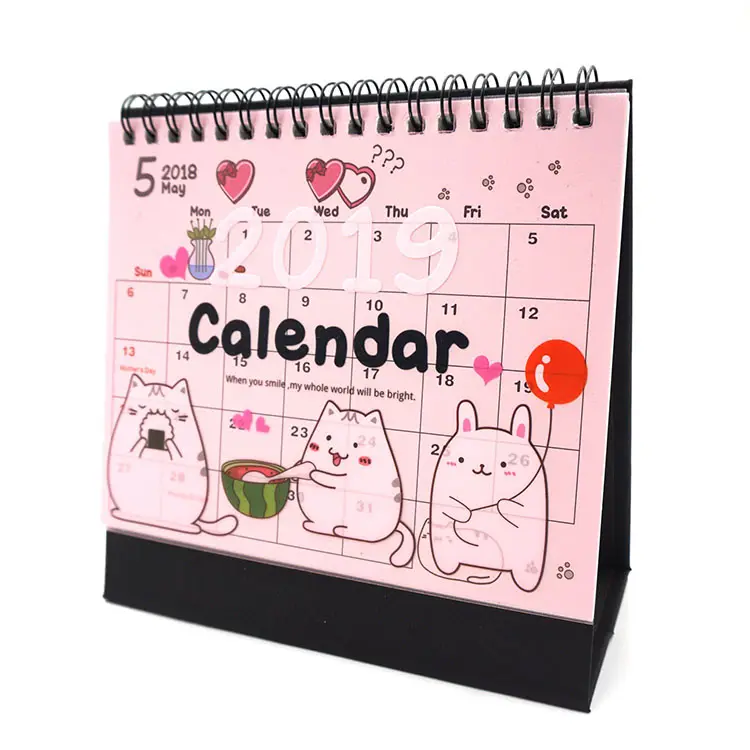 Grosir Kalender Meja Agenda Unik Tahunan Mingguan 2019 Harian