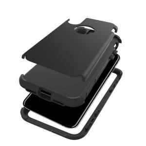 Kẹo màu chống rung và cứng <span class=keywords><strong>PC</strong></span> lai di động phonecase đối với samsung galaxy <span class=keywords><strong>s7</strong></span> cạnh với silicone fame đối với samsung <span class=keywords><strong>s7</strong></span> trường hợp - Product Image 2