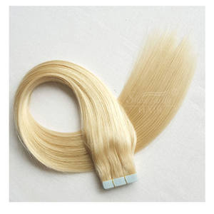 Nastro nelle estensioni <span class=keywords><strong>capelli</strong></span> umani 60 platino biondo nastro estensioni dei <span class=keywords><strong>capelli</strong></span> <span class=keywords><strong>capelli</strong></span> <span class=keywords><strong>veri</strong></span> 18 pollici estensioni della trama della pelle senza soluzione di continuità - Product Image 5