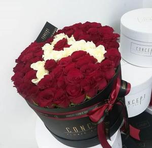 Custom Made Round Special <strong>Floral</strong> <strong>Boxes</strong> with Recycled Materials Paperboard UV Coating - Product Image 5