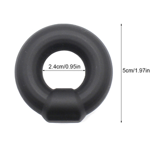 Beste 0 Grad Flüssigkeit extrem weichen Silikon Penis ring Verlobung sring, Power Penis Gewichts ring - Product Image 2