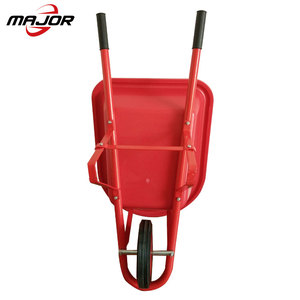 20L व्हील बैरो ट्राली निर्माण wheelbarrow बगीचा गाड़ी के साथ एकल पहिया - Product Image 4