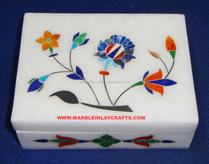 New Product 2023 Beautiful Stone Inlaid <b>Boxes</b> Stone Carved Jewellery <b>Boxes</b> Handcrafted Item for <b>Birthday</b> <b>Gift</b> Wedding <b>Gift</b> - Product Image 1