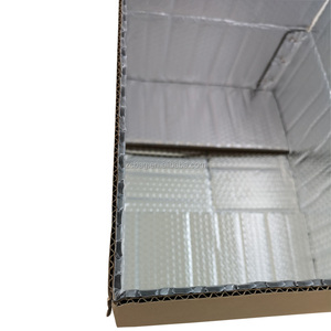 Crème glacée froide boîte composite refroidisseur boîte d'emballage alimentaire en carton pour aliments froids isolé livraison carton - Product Image 2