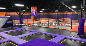 Tùy chỉnh trẻ em trong nhà Trampoline công viên nhựa Trampoline với các bộ phận tùy chỉnh - Product Image 6