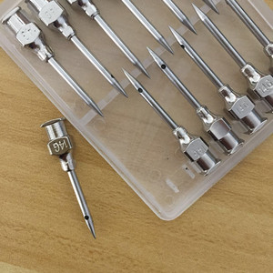 14Gステンレススチール製サイドホール針40mm長さ獣医用器具 - Product Image 5