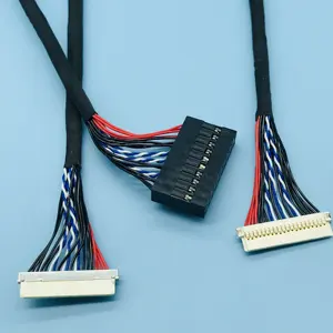 Custom ASSEMBLY DUPONT TOชมDF19 LVDS CABLE