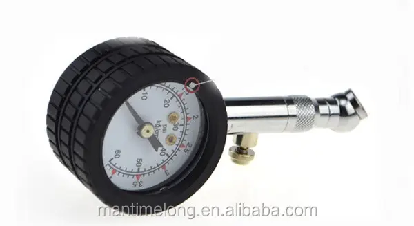 Genaue Auto Auto Reifen Manometer Meter Automobil Reifen Luftdruckprüfer Dial Meter Fahrzeug Tester 0-60 psi