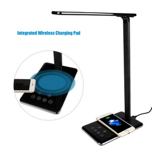 Multi-function LED <strong>Lamp</strong> Dimmable USB Desk <strong>Lamp</strong> Qi <strong>Wireless</strong> Charger Desk <strong>Lamp</strong> - Product Image 3