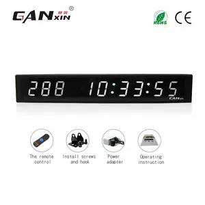 [Ganxin] 1 "9桁メーカー価格ミニledデジタル日タイミングクロック