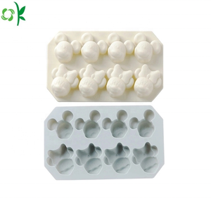 OKSILICONE, herramientas divertidas y bonitas para hornear, antiadherentes, reutilizables para hacer gelatina, caramelos <span class=keywords><strong>de</strong></span> goma, moldes <span class=keywords><strong>de</strong></span> silicona para pasteles - Product Image 1