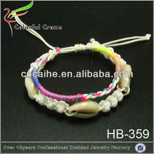 Nouveau brésilienne. <span class=keywords><strong>hipanema</strong></span> bracelet avec la coquille - Product Image 1