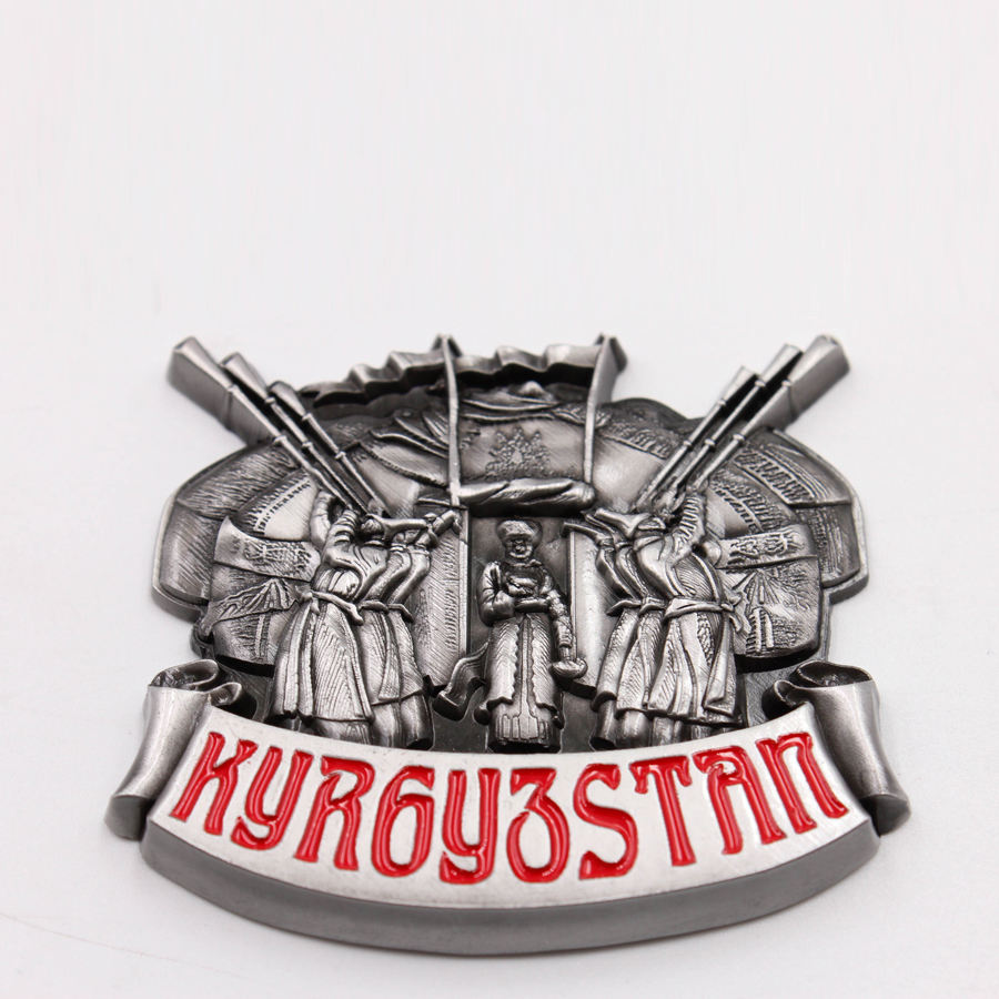 金属観光のお土産ビシュケクキルギス冷蔵庫マグネット| Alibaba.com