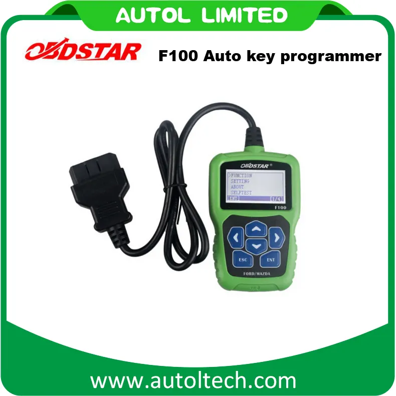 OBDSTAR F100 Oto Anahtar Programcı Için Mazda/Ford Gerek Pin Kodu Desteği için Yeni Modeller ve Kilometre Sayacı