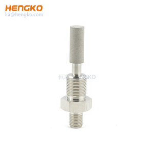 Hengko khí <span class=keywords><strong>gas</strong></span> sparger tùy chỉnh thiêu kết 0.5 2 micron thép không gỉ xốp kim loại Nano bong bóng khuếch tán - Product Image 3