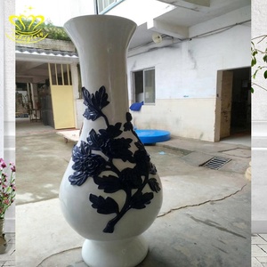 Personalizado al aire libre jardín calle paisaje decoración diseño arte escultura moda fibra <span class=keywords><strong>de</strong></span> vidrio maceta hecha <span class=keywords><strong>de</strong></span> resina - Product Image 5
