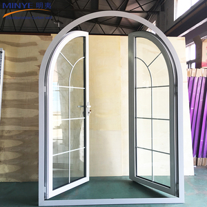 Portes françaises arquées blanc, portes françaises, bon marché, avec panneaux latéraux - Product Image 1