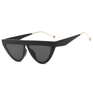 19032 Superhot Eyewear 2019 شقة الأعلى القط العين النظارات الشمسية النساء ريترو خمر منقطة النظارات - Product Image 3
