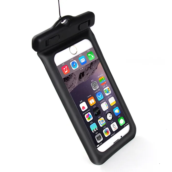 High Quality Waterproof PVC Diving Bag Underwater Pouch Case For Iphone And Samsung Galaxy