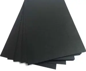 80gsm Trinh Đen tông cán giấy cứng màu đen ván với hai mặt lớp phủ PE cho khung ảnh sử dụng - Product Image 1