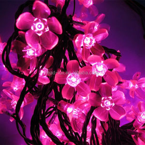 Flor de Cerezo led Cadena de luz de las luces de Navidad al aire libre - Product Image 1
