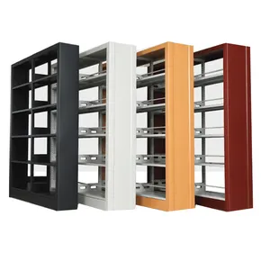 Iron shelf unit metal decorative fitting book shelf for home or office book organizer