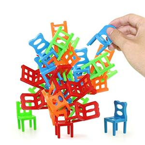 Sillas Apilables, Juego de Mesa Familiar, Juguetes de Equilibrio para Niños - Product Image 3
