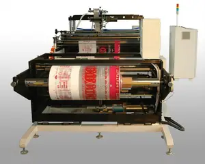 TJ-97 Fabriek Roll Papier Leer Embossing Machine Warmte Persmachine Letters Foliedruk Machine