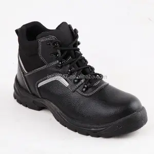 Botas de segurança de couro, barato, preço, masculino, trabalho industrial, sapatos de trabalho