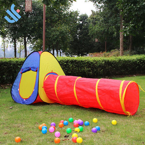 YF-W1305 Extérieur Intérieur 3 en 1 Nouveau Portable Bébé Enfants Pliable Prince Princesse Château <span class=keywords><strong>Pop</strong></span>-<span class=keywords><strong>up</strong></span> <span class=keywords><strong>Maison</strong></span> <span class=keywords><strong>Tunnel</strong></span> de jeu pour enfants Tente - Product Image 4