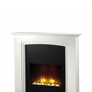 Caminetto Elettrico in MDF Bianco con Effetto Fiamma, Vendita all'Ingrosso, per Uso Domestico e Alberghiero, Area di Riscaldamento 20-40 mq - Product Image 5