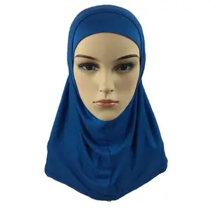 Bán Buôn Chất Lượng Cao Hai Mảnh Jersey Amira Hijab Cho Trẻ Em Hồi Giáo Cô Gái