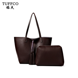 Vintage <span class=keywords><strong>mujer</strong></span> bolsos de cuero bolsos de las señoras <span class=keywords><strong>grandes</strong></span> bolsas de hombro cartera fija - Product Image 5