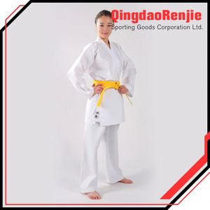 Jeux olympiques Fournisseur <span class=keywords><strong>Nouveau</strong></span> Personnaliser Classique Karaté Uniforme Fabriqués En 100% Coton Pour Les Écoles - Product Image 6