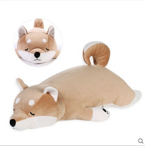 Peluche de Perro <span class=keywords><strong>Shiba</strong></span> <span class=keywords><strong>Inu</strong></span> Marrón, Juguete de Peluche, 55cm 80cm 100cm - Product Image 1