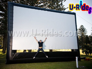 En gros Meilleur <span class=keywords><strong>Prix</strong></span> Pliable Grand Théâtre En <span class=keywords><strong>Plein</strong></span> <span class=keywords><strong>Air</strong></span> Cinéma Projecteur Écran De Projection <span class=keywords><strong>Gonflable</strong></span> À Vendre - Product Image 3